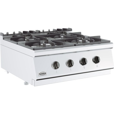 Combisteel Base 700 Gaskooktafel 4 Br. Tafelmodel 7178.0205 - Horeca & Professioneel