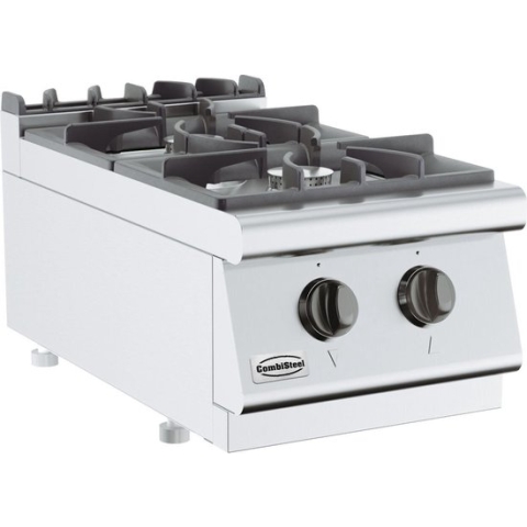Combisteel Base 700 Gaskooktafel 2 Br. Tafelmodel 7178.0200 - Horeca & Professioneel