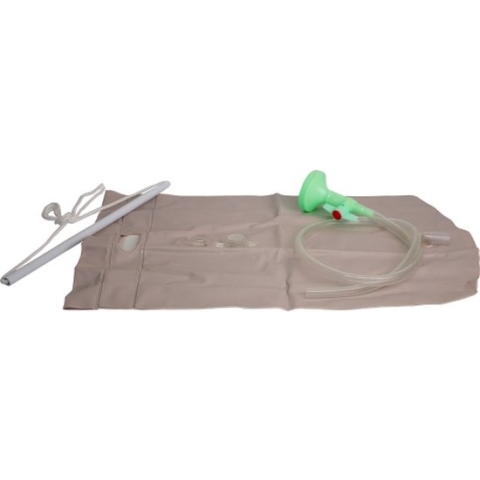 Opblaasbare hoofdsteun | Met 4 accessoires | Wit | Mobiclinic