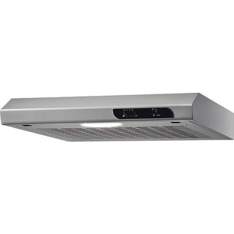 Respekta® onderbouw afzuigkap - 50 cm - Aluminium look - Luchtafvoer - Recirculatie - RVS - DH540IXL