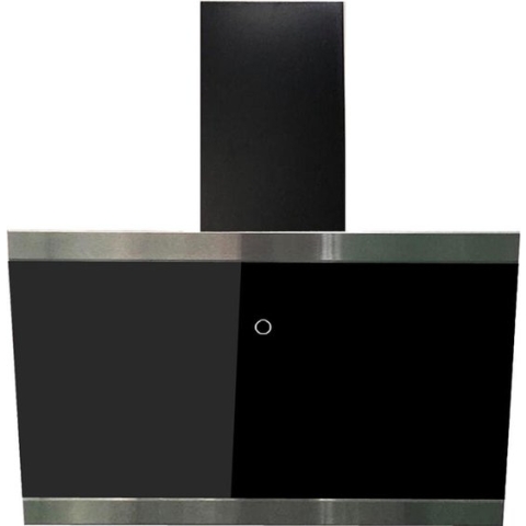 Schuine afzuigkap 60 cm - A++ label - Zwart - Luchtafvoer - Recirculatie - Touchscreen - Glas - CH89060S - Schuine dampkap 60 cm