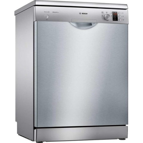 Bosch SMS25AI07E - Vrijstaande vaatwasser - RVS - SilencePlus - Display - Extra Droog - Extra Snel