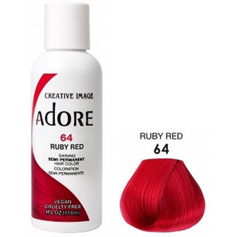 Semi Permanent Hair Color 64 - Ruby Red