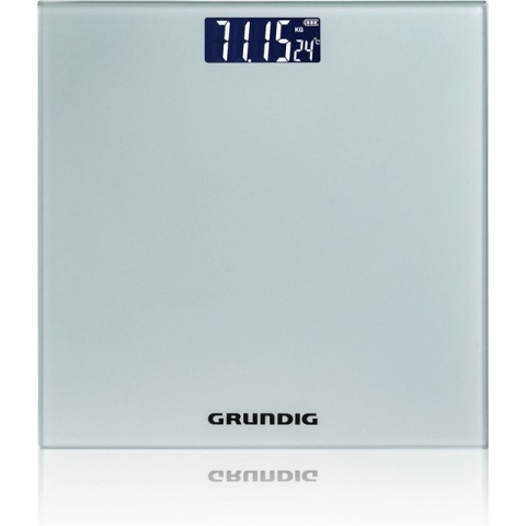 Grundig Weegschaal - Digitale Personenweegschaal - Van 2 kg tot 180 Kg - Grijs
