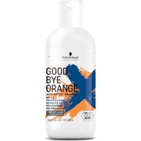 Schwarzkopf Goodbye Orange Shampoo 300ml - Normale shampoo vrouwen - Voor Alle haartypes