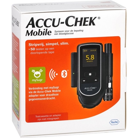 Accu-Chek Mobile Glucosemeter (exclusief teststrips)
