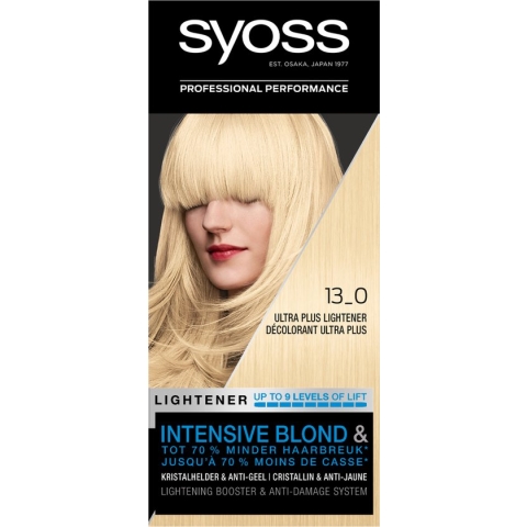 3x Syoss 13-0 Blond UltraLight Haarverf