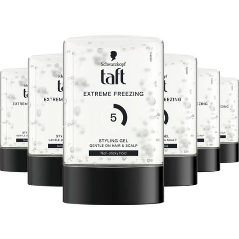 Taft Extreme Invisible Gel tottle 6x 300ml - Grootverpakking