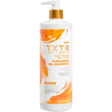 Shampoo Txtr Sleek Cleansing Oil Cantu 51402 (473 ml)