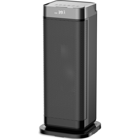 Luvego Elektrische Ventilator Kachel Heater - 2000W - Oscillatiefunctie - PTC keramisch - Met afstandsbediening en timer