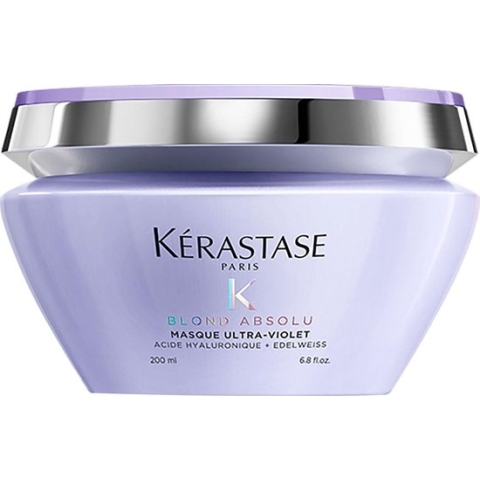 Kérastase Blond Absolu Masque Ultra-Violet - Zilver haarmasker voor blond haar - 200ml