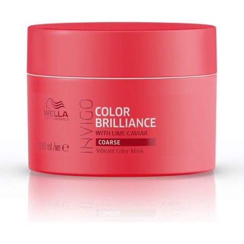 Wella Brilliance Haarmasker weerbarstig haar -150 ml - Haarmasker droog haar - Haarmasker beschadigd haar