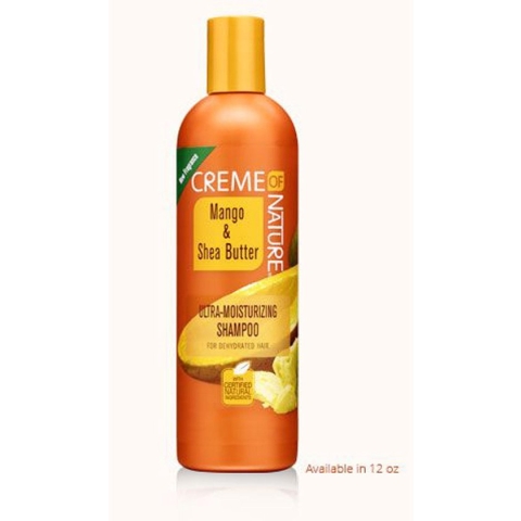 Vochtinbrengende Shampoo Mango & Shea Butter Creme Of Nature (354 ml)