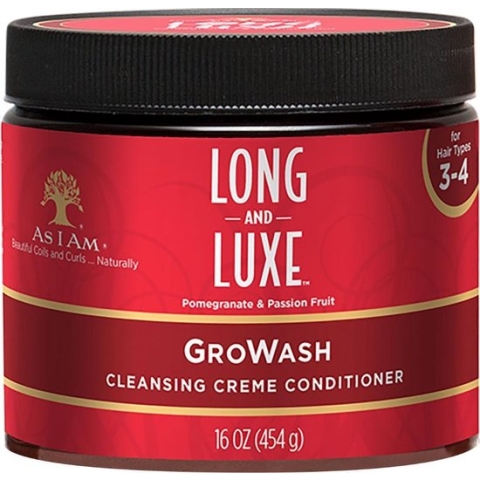 As I am - Long & Luxe Growash Creme Conditioner - 454 gr