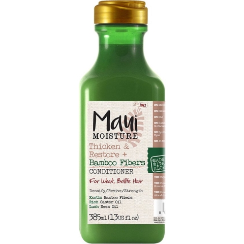 Maui Moisture Thicken & Restore Bamboo Fiber Conditioner 385 ml - Conditioner voor ieder haartype