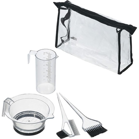 Comair - Verfset 4-Delig - Transparant