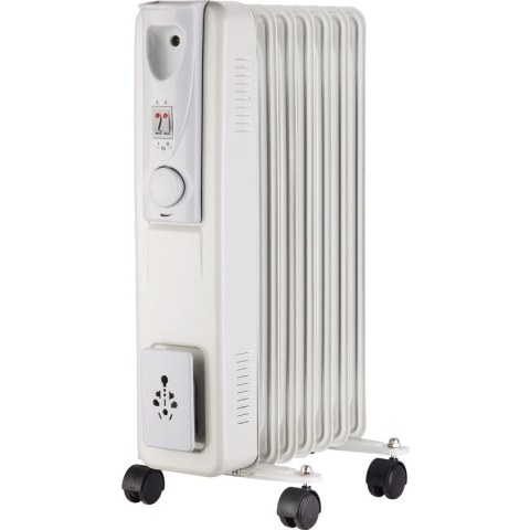 MaxxHome Olieradiator - Olieradiator met Thermostaat - Olieradiator Elektrisch - Oververhittingsbeveiliging - 7 ribben