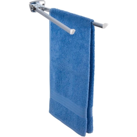 Wenko Handdoekhouder Basic 8 X 5,5 X 42 Cm Rvs Zilver