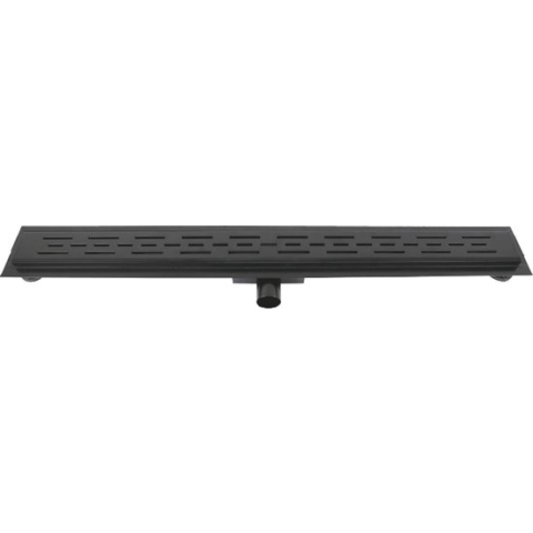 Afvoergoot | Mat Zwart | 70 cm | Compleet geleverd |