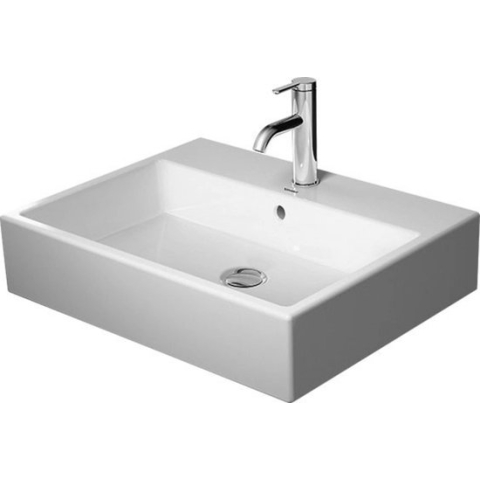 Duravit Vero air wastafel met 1 kraangat 60 x 47 cm. wit