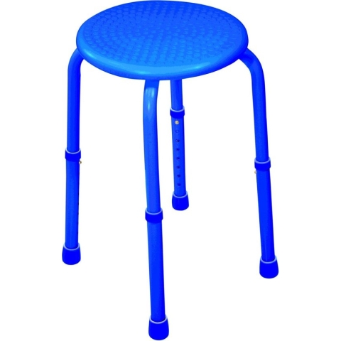 Aidapt douchekruk max 100 kg - blauw