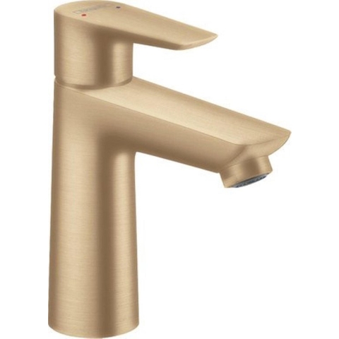 hansgrohe Talis E ééngreeps wastafelmengkraan 110 zonder afvoer Brushed Bronze