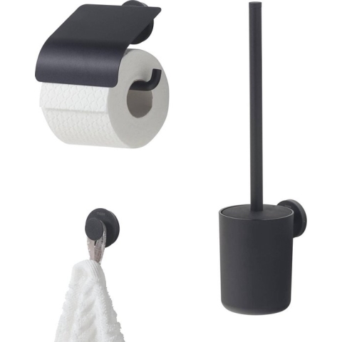 Tiger Urban toiletaccessoires set 3-delig hangend Zwart