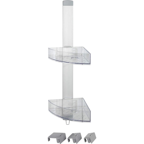 Wenko Doucherek Premium 20 X 71 Cm Aluminium Zilver