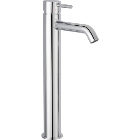 Saqu Eurotrend - Wastafelkraan - 24 cm Hoge Uitloop - Chroom