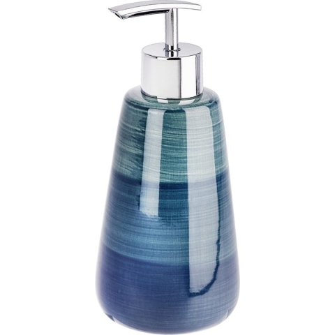 Wenko Zeepdispenser Pottery 360 Ml Keramiek Blauw
