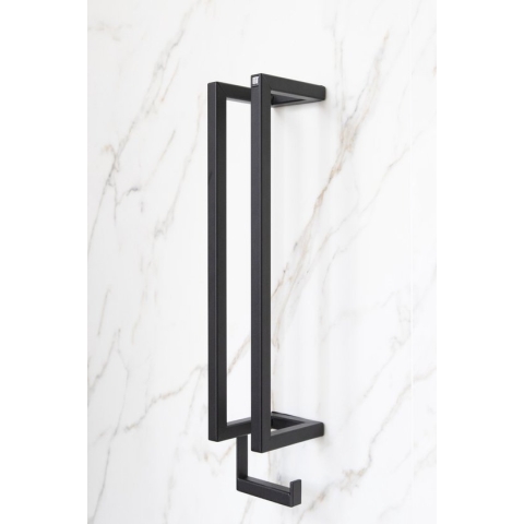 Toiletrolhouder Manhattan Zwart