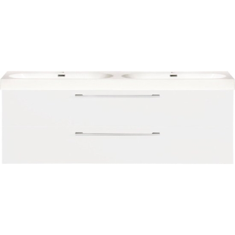 Differnz Somero badkamermeubelset FSC 120 cm hoogglans wit