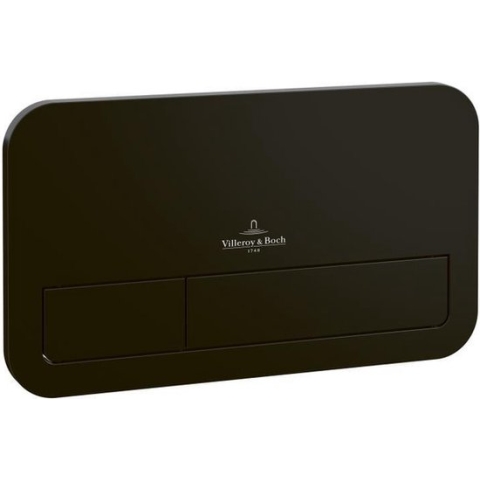 Villeroy & boch Viconnect bedieningsplaat 253x145mm black matt