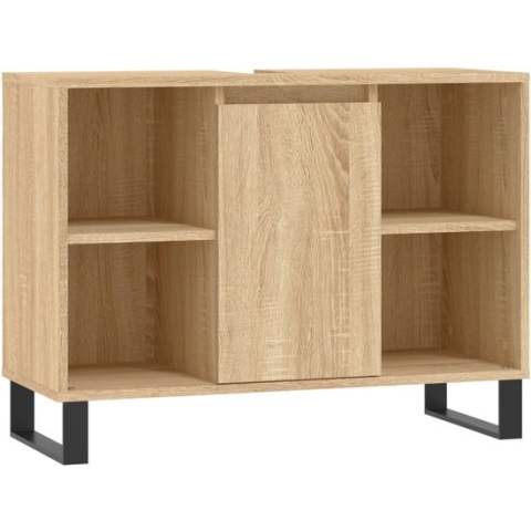 vidaXL-Badkamerkast-80x33x60-cm-bewerkt-hout-sonoma-eikenkleurig