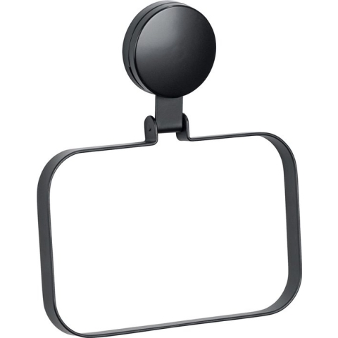 Wenko Handdoekring met zuignap - 24898100 - Ophangen zonder boren, Zuignap bevestiging
