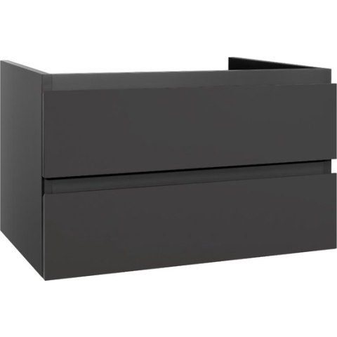 Bally Sally Onderkast 100cm Hoogglans Antraciet