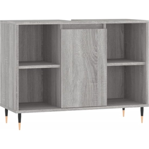 vidaXL-Badkamerkast-80x33x60-cm-bewerkt-hout-grijs-sonoma-eikenkleurig