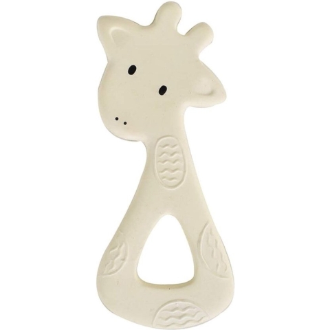 Tikiri bijtring Giraf rubber rubberen giraffe kraamcadeau