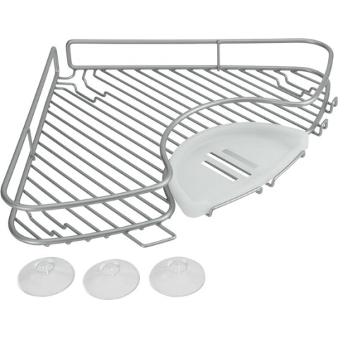 Tomado Metaltex Badkamer hoekrekje - 403904 - Ophangen zonder boren