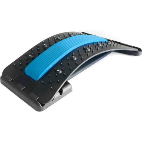 EarKings Backstretcher Massage Apparaat met Zachte Pads - Verstelbare Rugstretcher voor Optimale Ontspanning