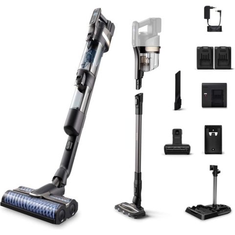 Philips AquaTrio 9000 serie 3-in-1 snoerloze steelstofzuiger & dweil met extra verwisselbare accu (XW9385/01)