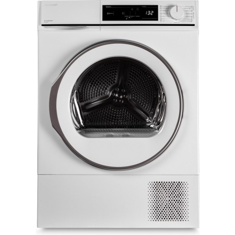 Sharp KDNHA8S6GW3BX warmtepompdroger 8 A+++