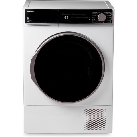 Sharp KDNHH9S8GW3BX A+++ 9kg warmtepomp droger