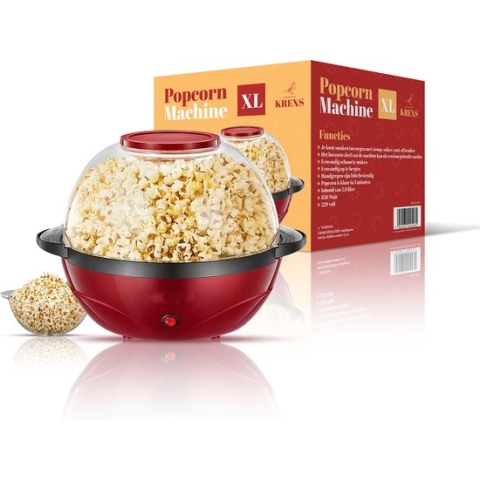 Krexs Popcorn Machine - Popcornpan - Popcornmachine - Popcornmaker - Popcorn