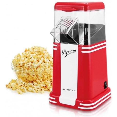 EMERIO POM-111241 - Popcornmachine - 1200 W - Inhoud 60g