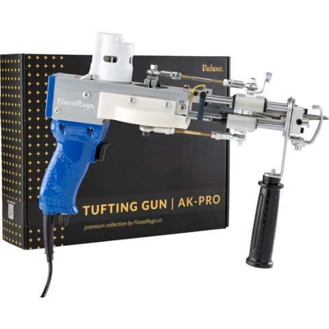 DUTCH AK-PRO Tufting Gun - 2 in 1 TuftPistool (Cut & Loop Pile) - Tuften Pistool - Blauw