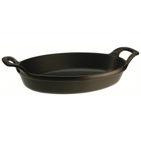 Staub Schaal - Stapelbaar - Ovaal - 21 cm - Zwart