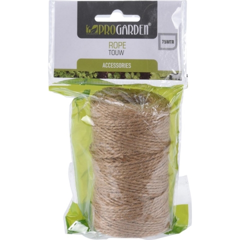 1x Rolletjes touw 75 meter - Touw op rol - Inpaktouw/hobbytouw/Touw voor klussen