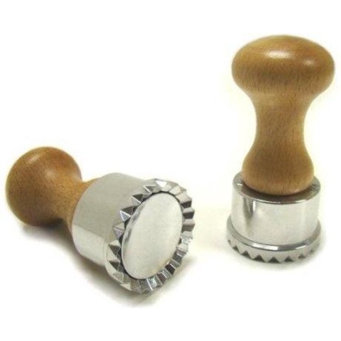 Eppicotispai Ravioli uitsteker rond  met plunger / ejector  5cm