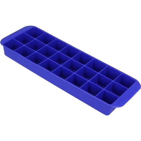 Metaltex Flexcibel IJsbokjes Bakje Blauw
